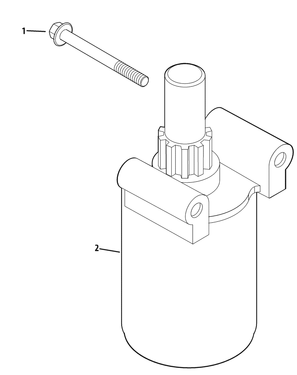 Kohler Sv720-3044 Starting System Diagram and Parts List for Z-FORCE54 (17BF3AGX-17BF3AGX010)(2011 & Before) Cub Cadet Lawn Tractor